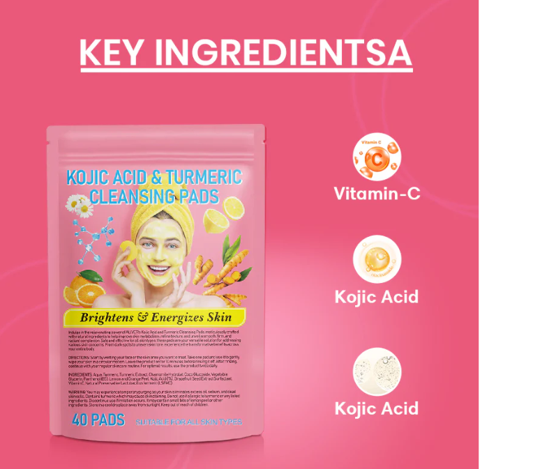 Turmeric & Kojic Acid Pads